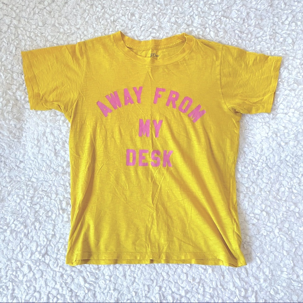 J. Crew “Away From My Desk” Tee